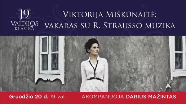 Operos solistė Viktorija Miškūnaitė