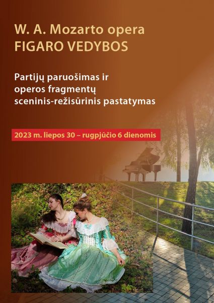 W. A. MOZART opera „Figaro vedybos“
